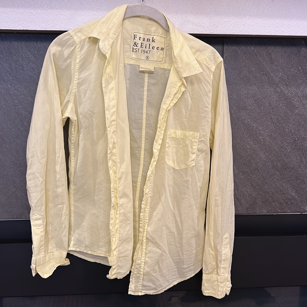 Frank & Eileen “Barry” Yellow Shirt SzS